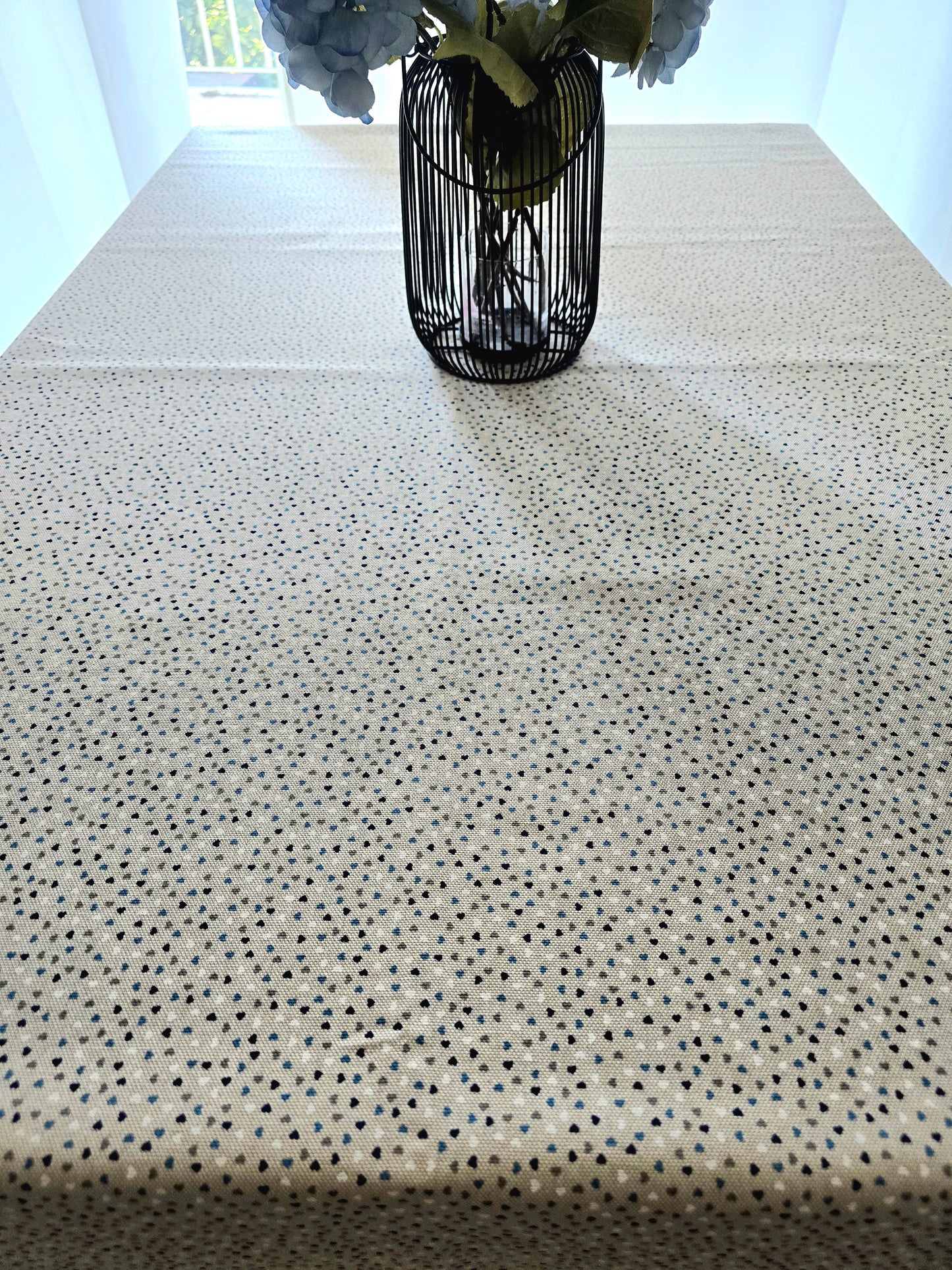 Tovaglia in cotone "Cuoricini"