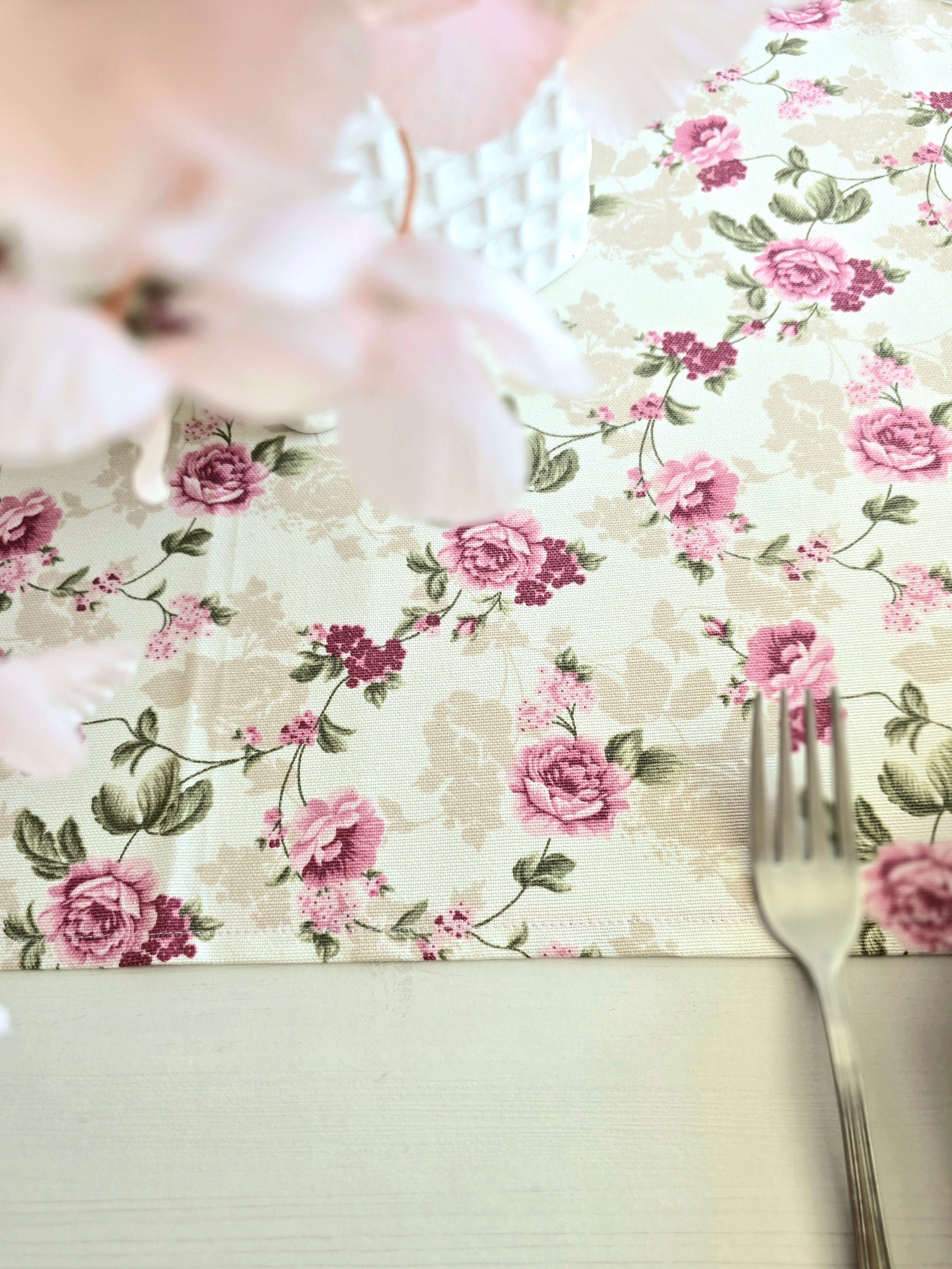 Runner con fiori